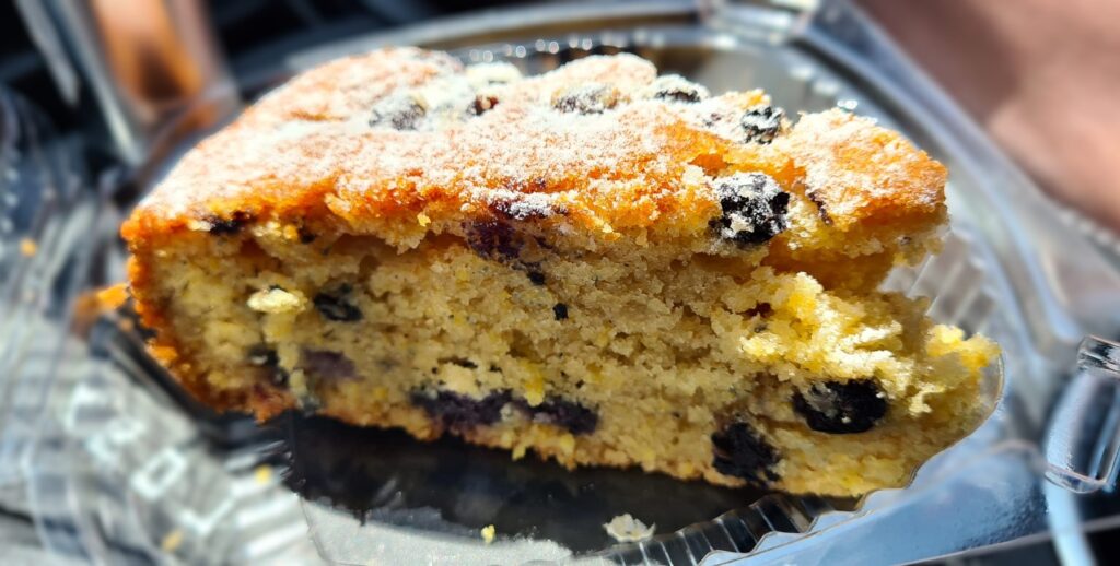 Blueberry Corncake Gjusta Bakery Venice