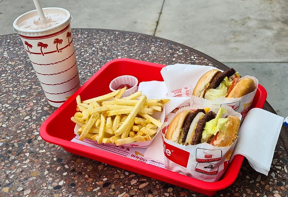 In and Out Burger Los Angeles Airport USA