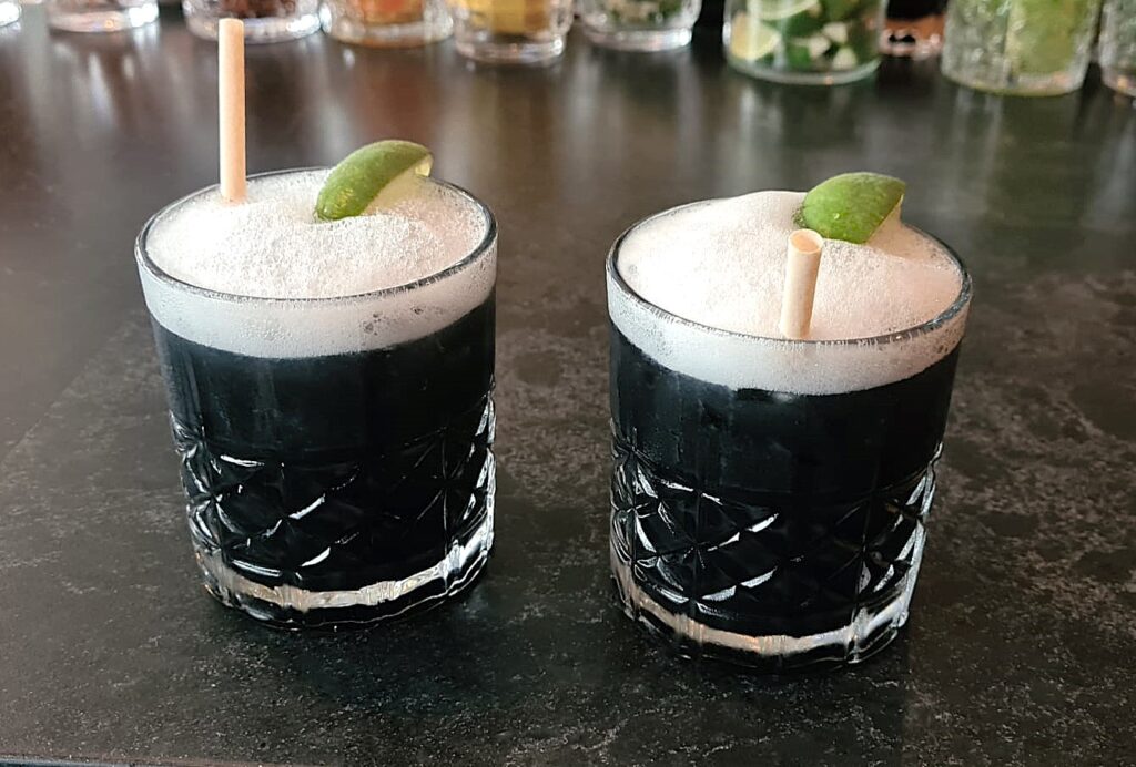 Midnight Margarita Cocktails at Charcoal, Venice Beach