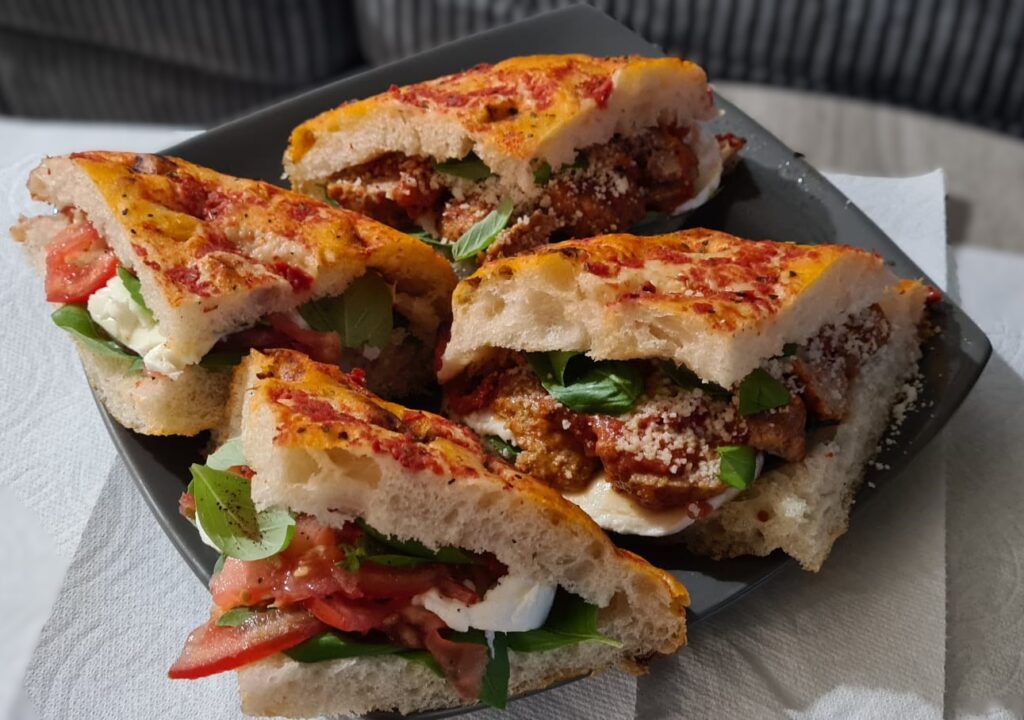 Sandwiches made from ingredients from Eataly Los Angeles