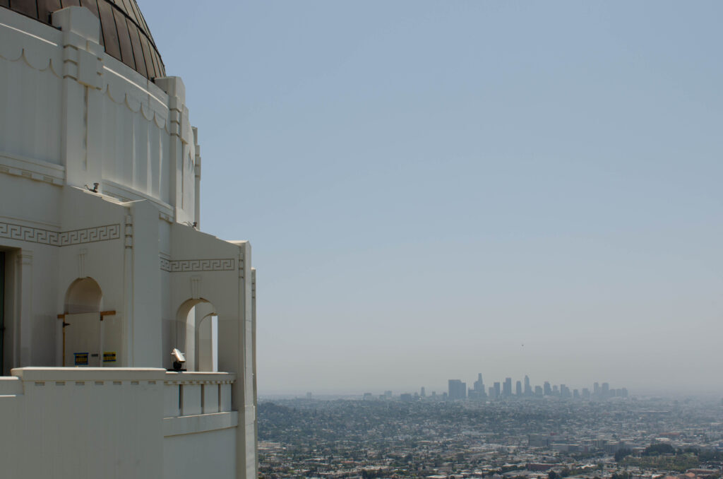 View from Griffiths Observatory of Los Angeles