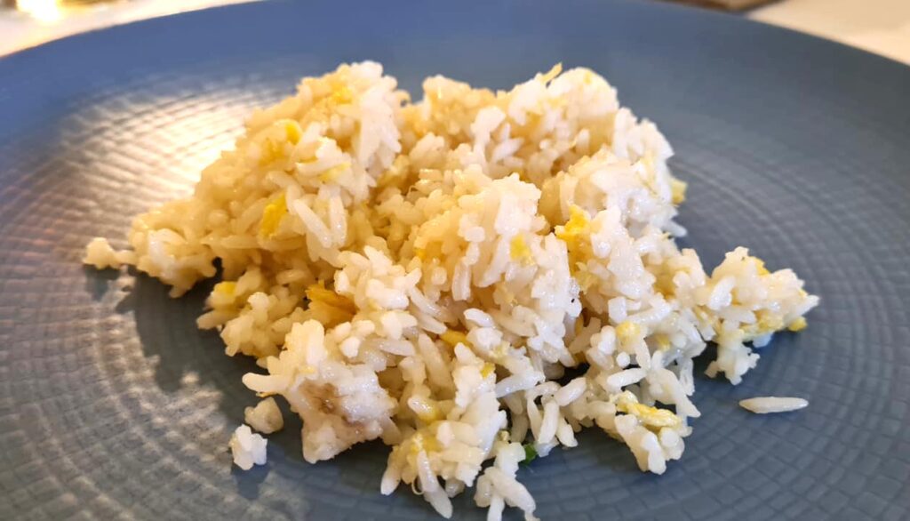 Egg Fried Rice at Orchid Chinese Restaurant Malahide, Dublin