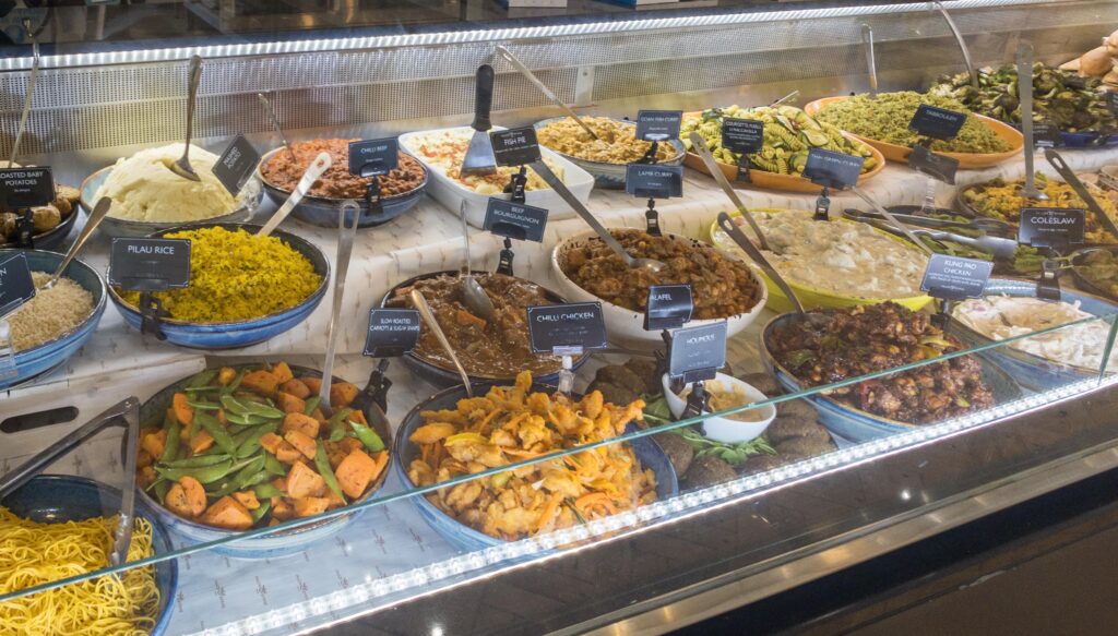 Deli Counter at Fallon and Byrne, Dublin