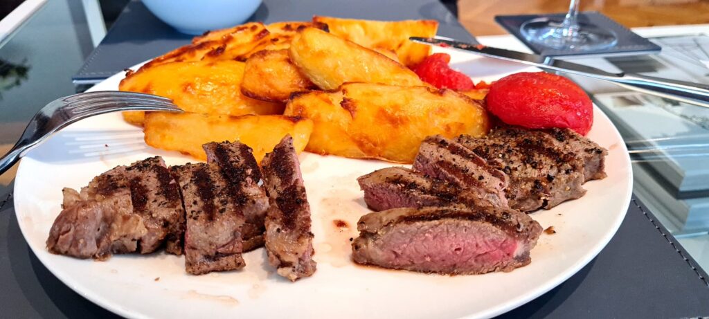 Steak from Dunnes Store at Rathmines, Dublin