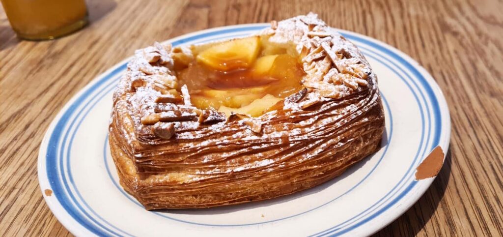 Apple pastry from Cafe Pascal, Stockholm