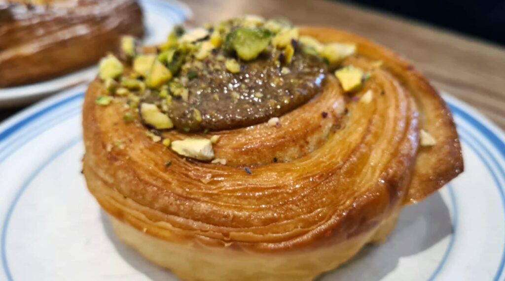 Pistachio Danish from Cafe Pascal, Stockholm