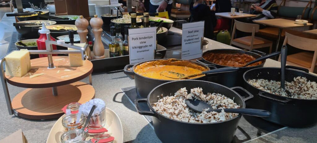 SAS Gold Lounge at Copenhagen Airport