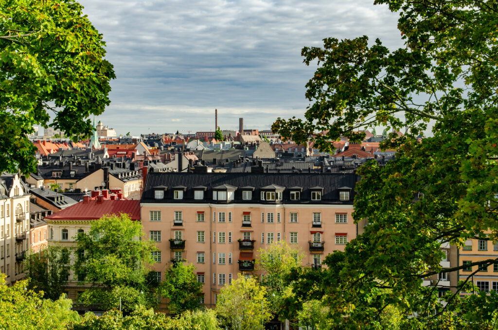 Views from Observatorielunden, Stockholm