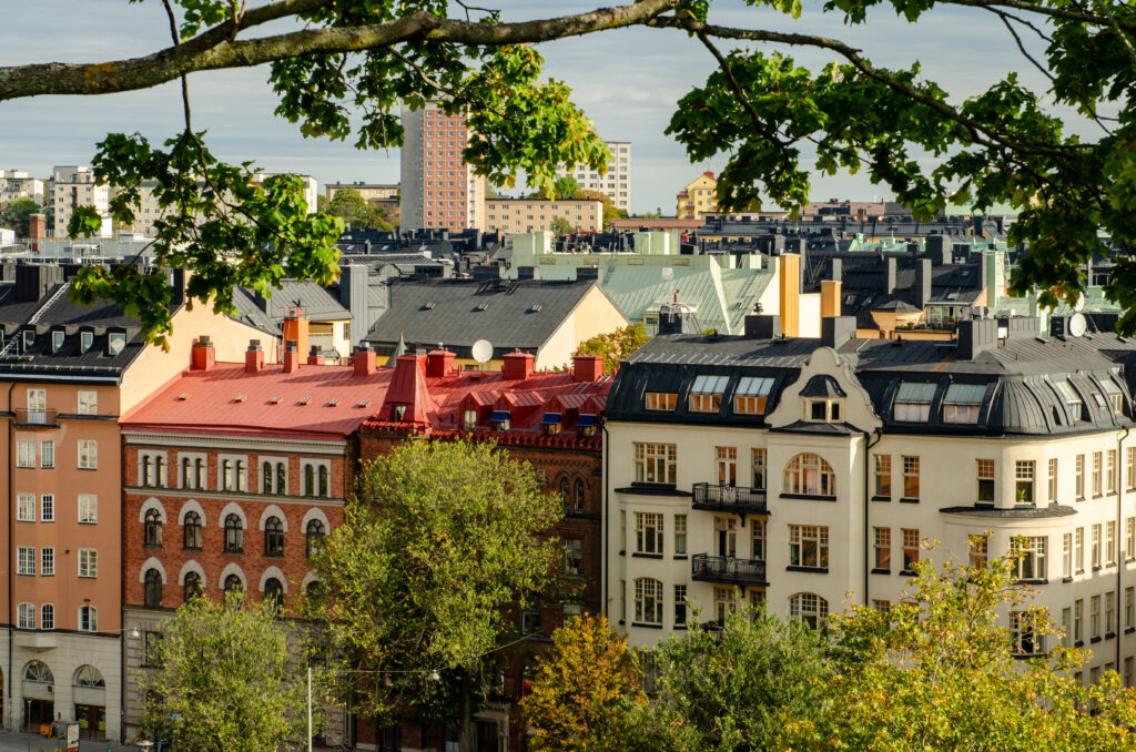 Views from Observatorielunden, Stockholm