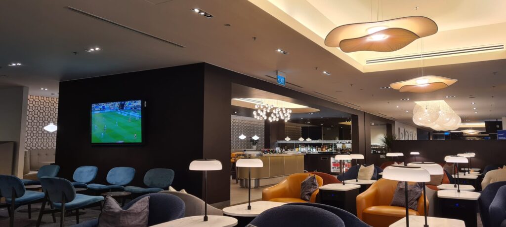 British Airways Lounge Changi Airport, Singapore