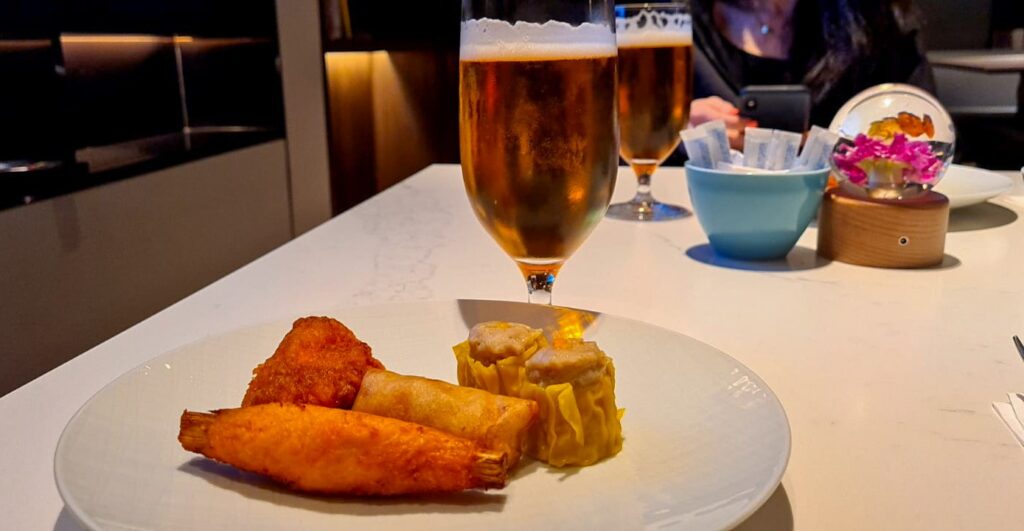 Dim Sum Canapes Hilton Singapore Orchard Executive Lounge