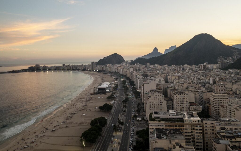 View from Hilton Rio de Janeiro Brazil