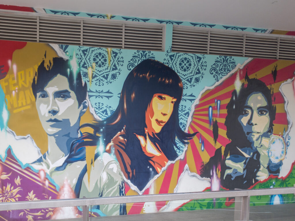 Street art in Little India, Singapore